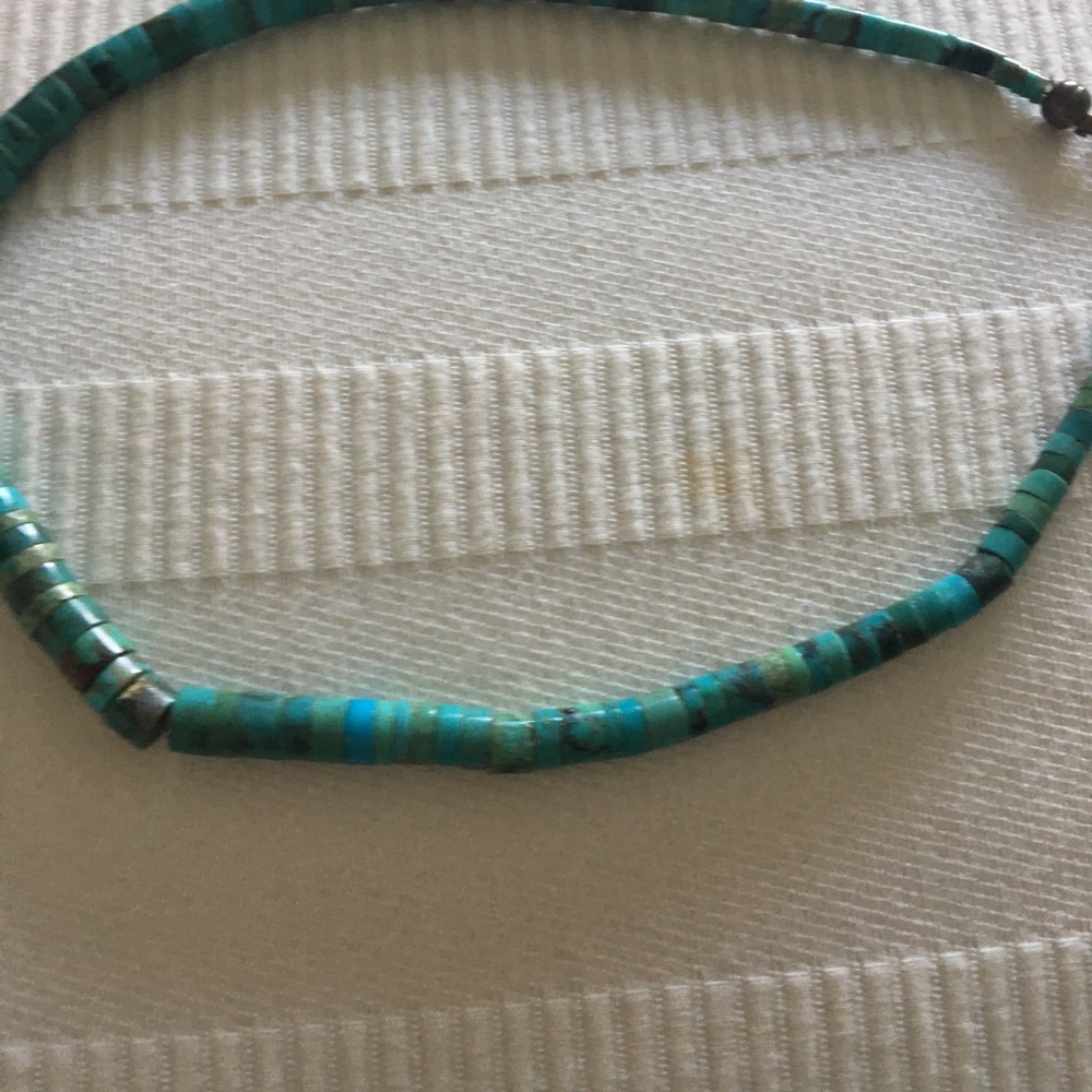 Vintage and  hand threaded necklace